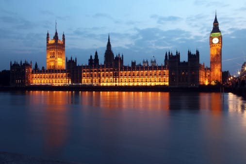 London Thames Parliament Big Ben Westminster