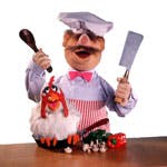 No one can accuse Pinsents’ chef  of being a muppet