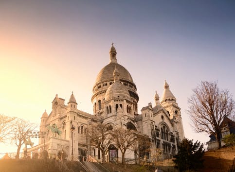 paris sacre coeur montmartre france