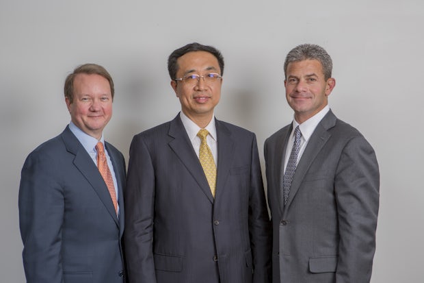 Joe Andrew, Peng Xuefeng, Elliott Portnoy