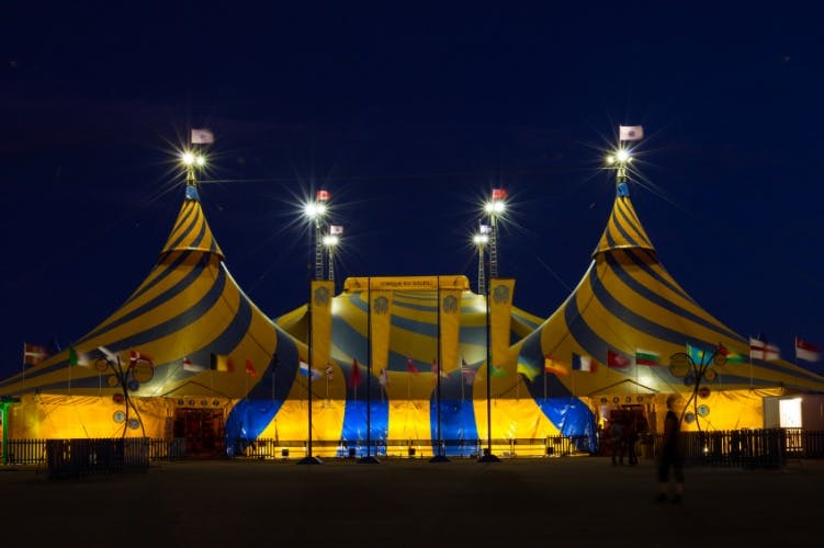 Cirque du Soleil circus tent