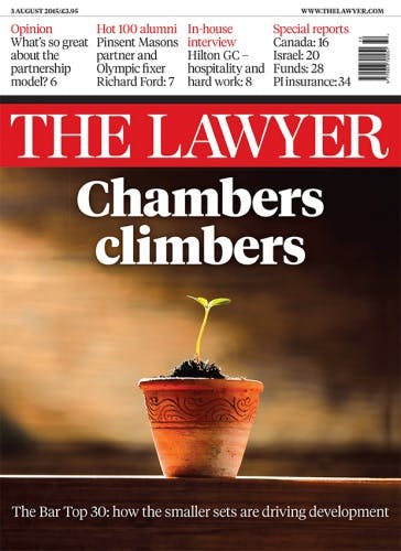 The Lawyer 3 August 2015 front cover