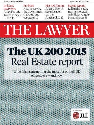 The Lawyer 14 September 2015 front cover