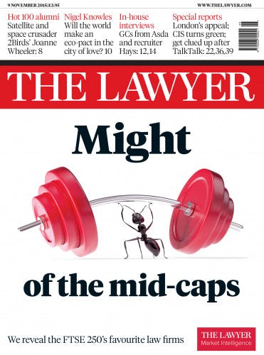The Lawyer 9 November 2015