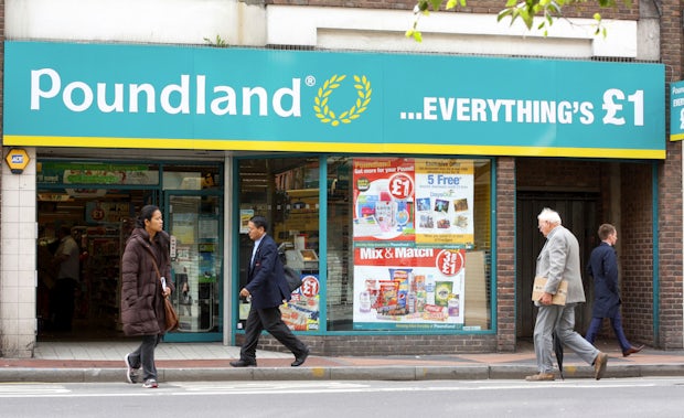 Poundland Shop