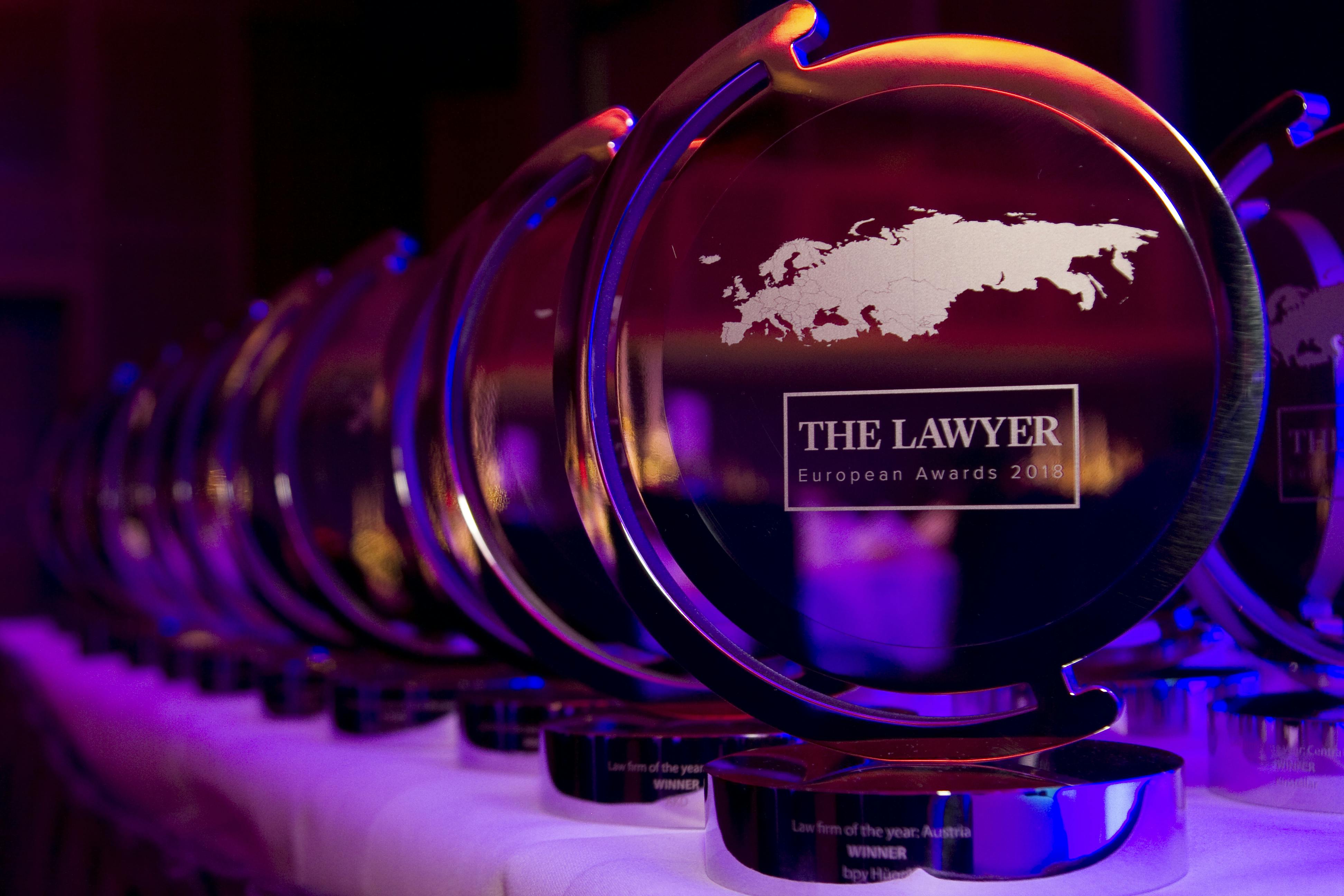 Revealed The Lawyer European Awards shortlist 2020 The Lawyer