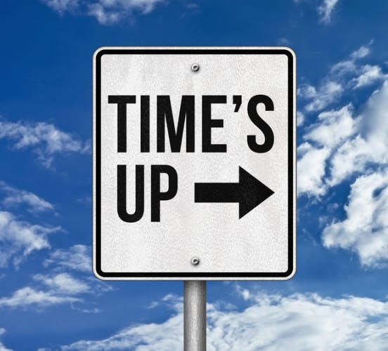 Time's up campaign