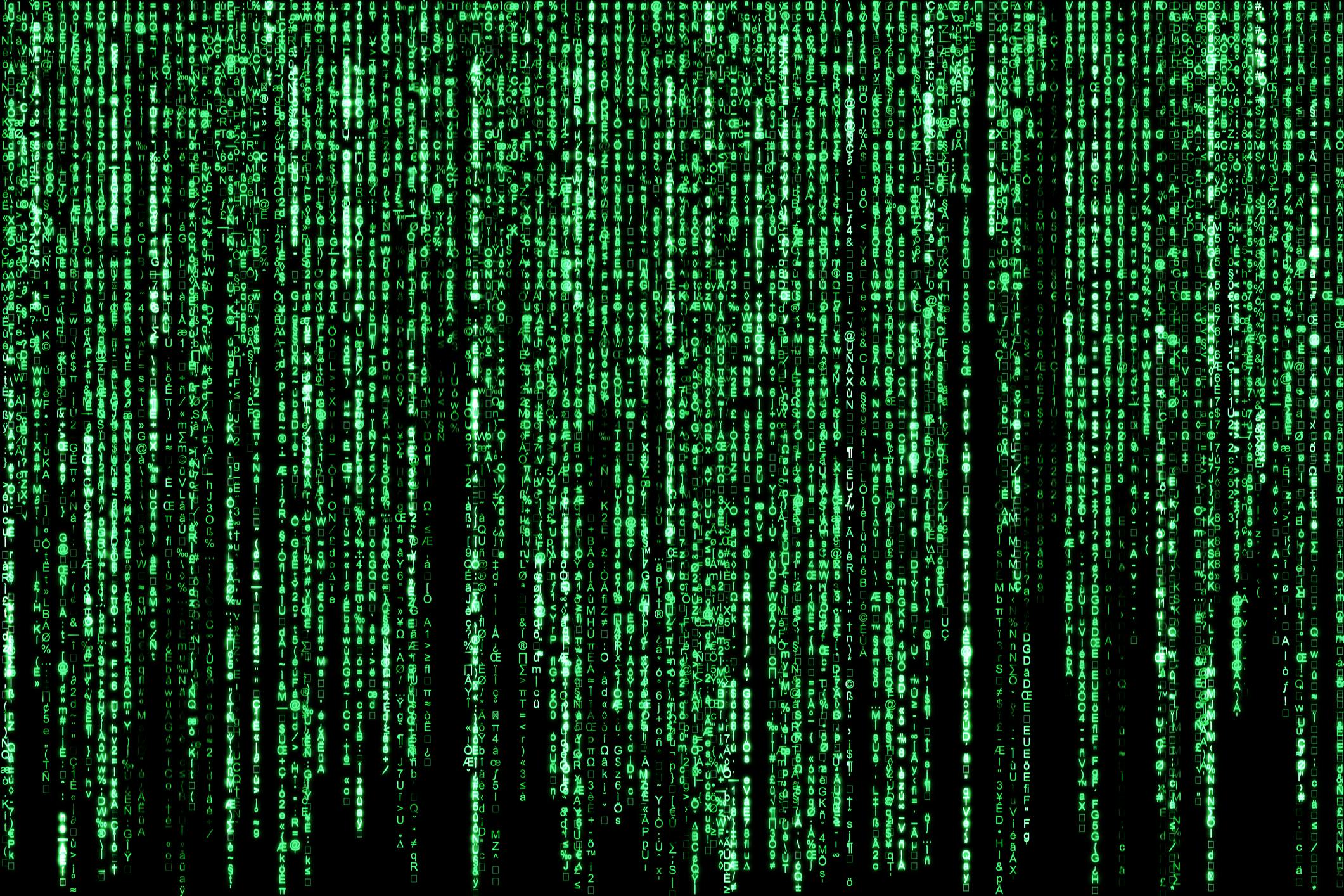 code, technology, binary