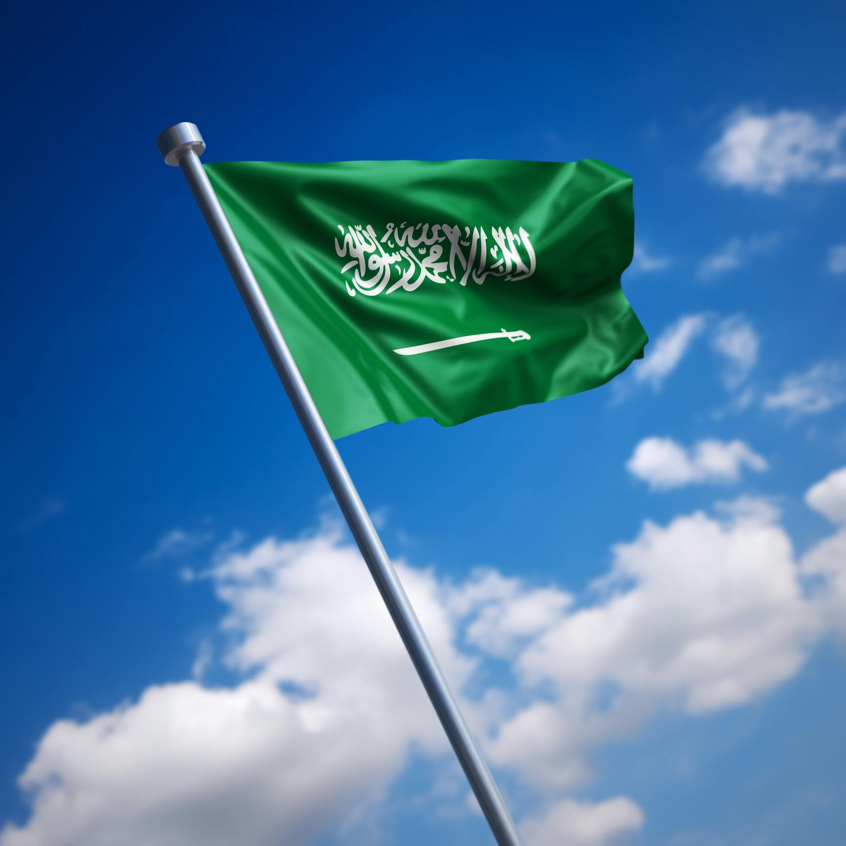Флаг Саудовской Аравии фото