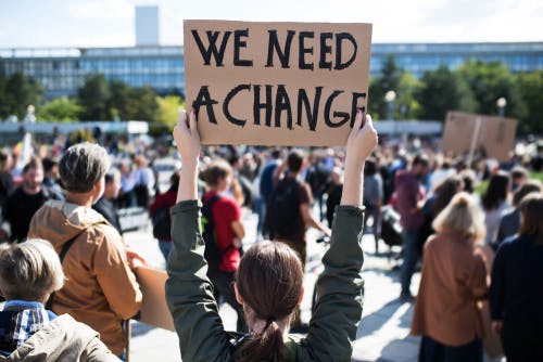 climate change protestors