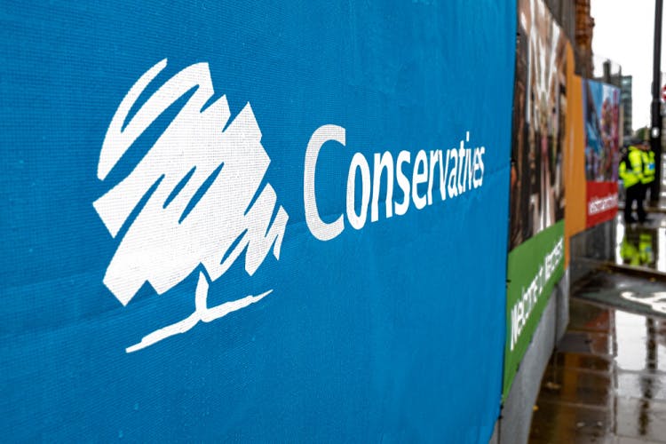 Conservative party banner