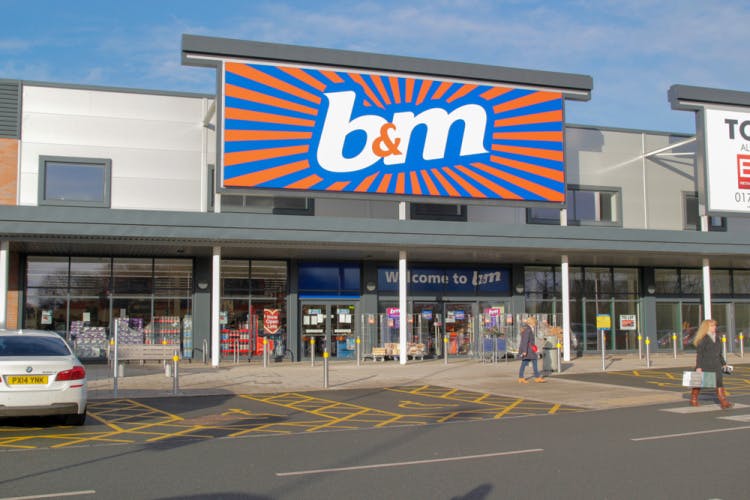 B&M bargain store