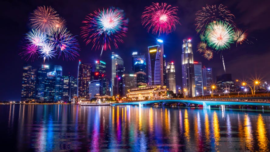 Singapore firework